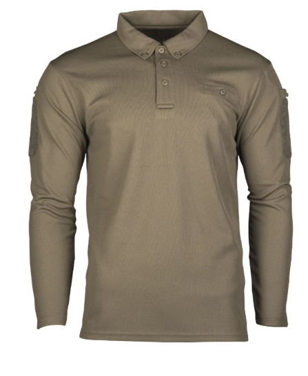 POLO TACTIQUE QUICKDRY MANCHES LONGUES