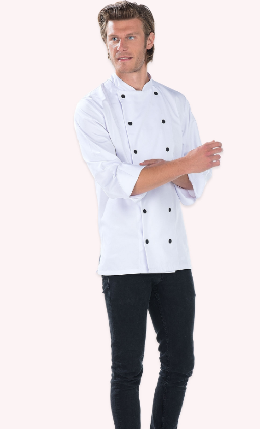Veste de cuisine manches longues