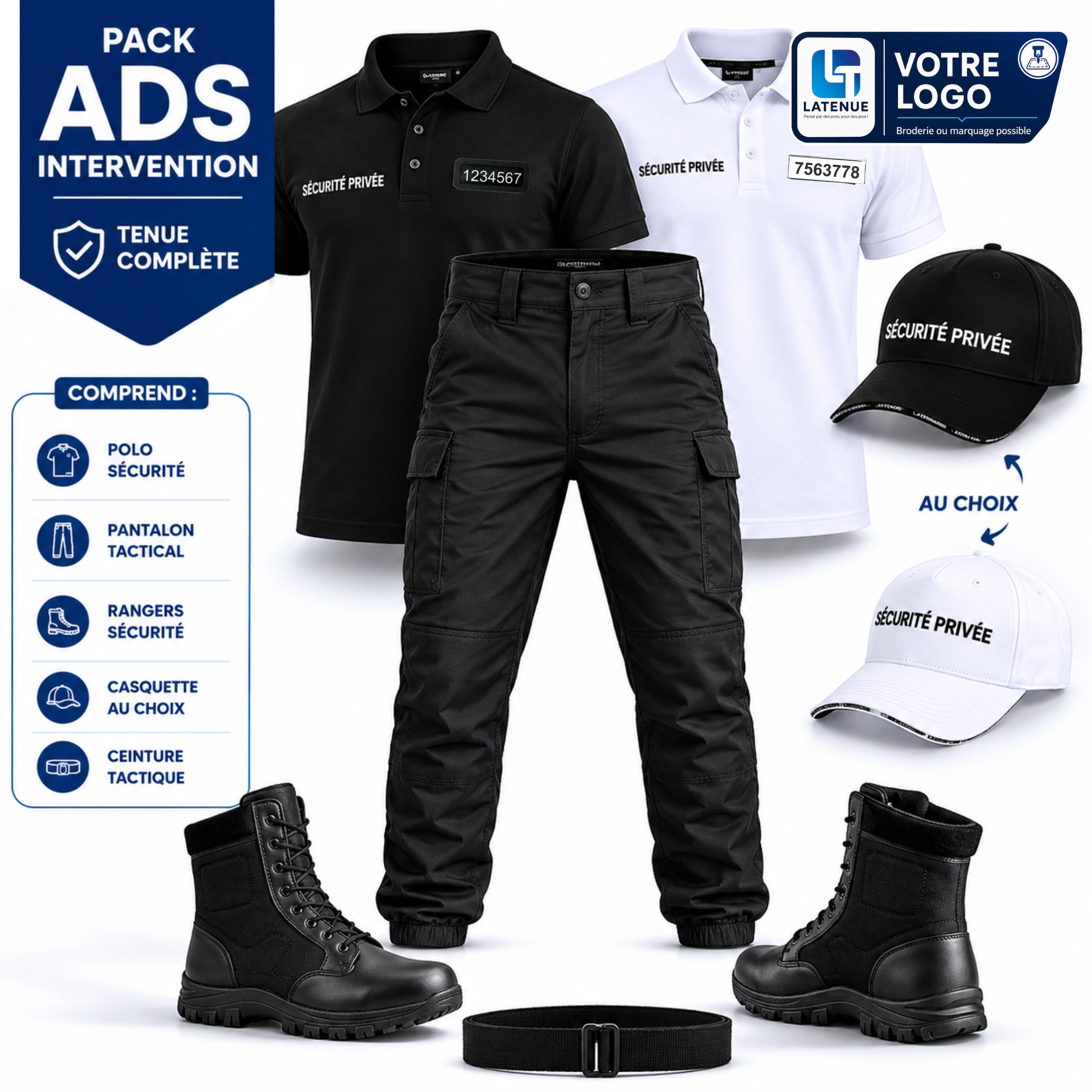 🛡️ Pack ADS Intervention – Tenue Complète