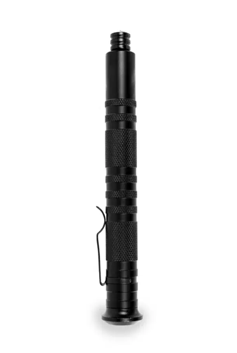 Bâton Télescopique Acier & Aluminium avec Bouton Poussoir 16"