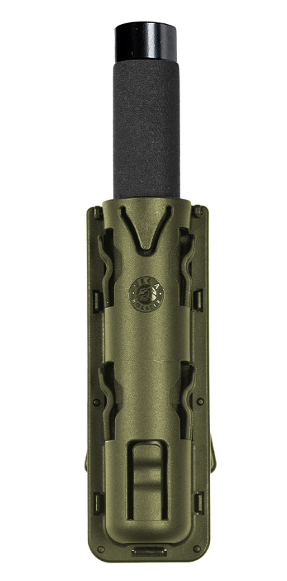 Porte-bâton rotatif 8VP60 vert olive pour ceinture/ceinturon