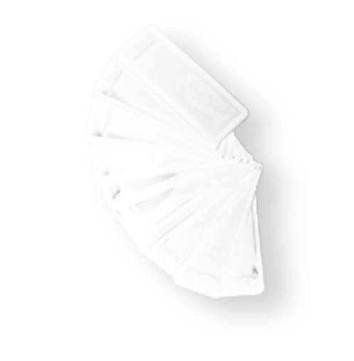 Supports RIO avec Velcro Blancs x 10 pcs