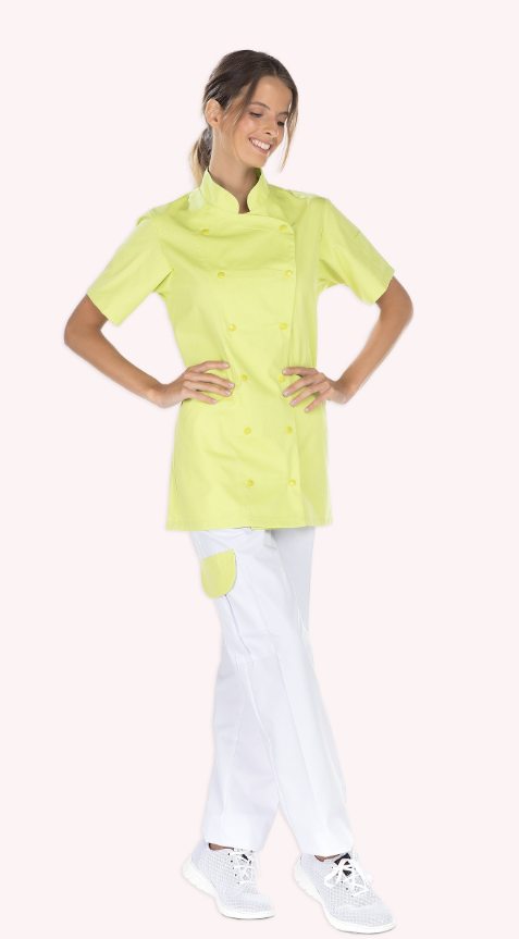 Veste de cuisine femme LILLI MC 4 Coloris