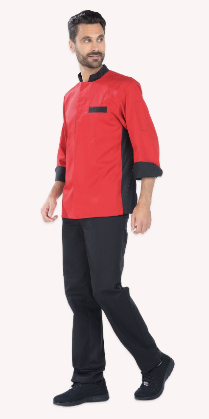 Veste de cuisine homme ENZO ML 4 Coloris
